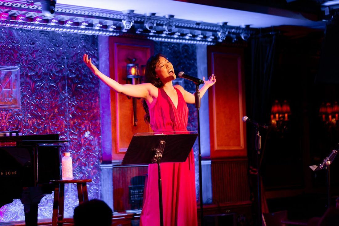 Ashley Chiu, Broadway actress and singer, performing live in concert, NYC and beyond
