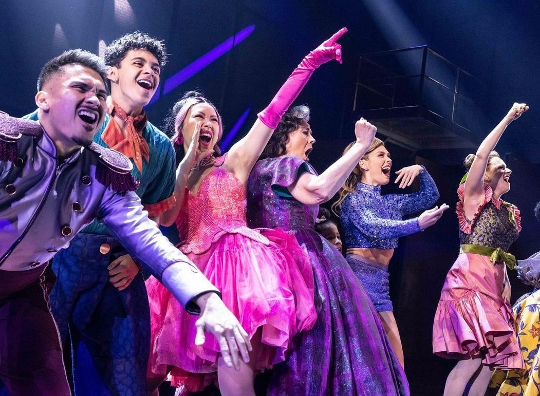 Ashley Chiu as Sleeping Beauty in Once Upon a One More Time on Broadway, directed and choreographed by Keone & Mari Madrid, with Briga Heelan and Justin Guarini